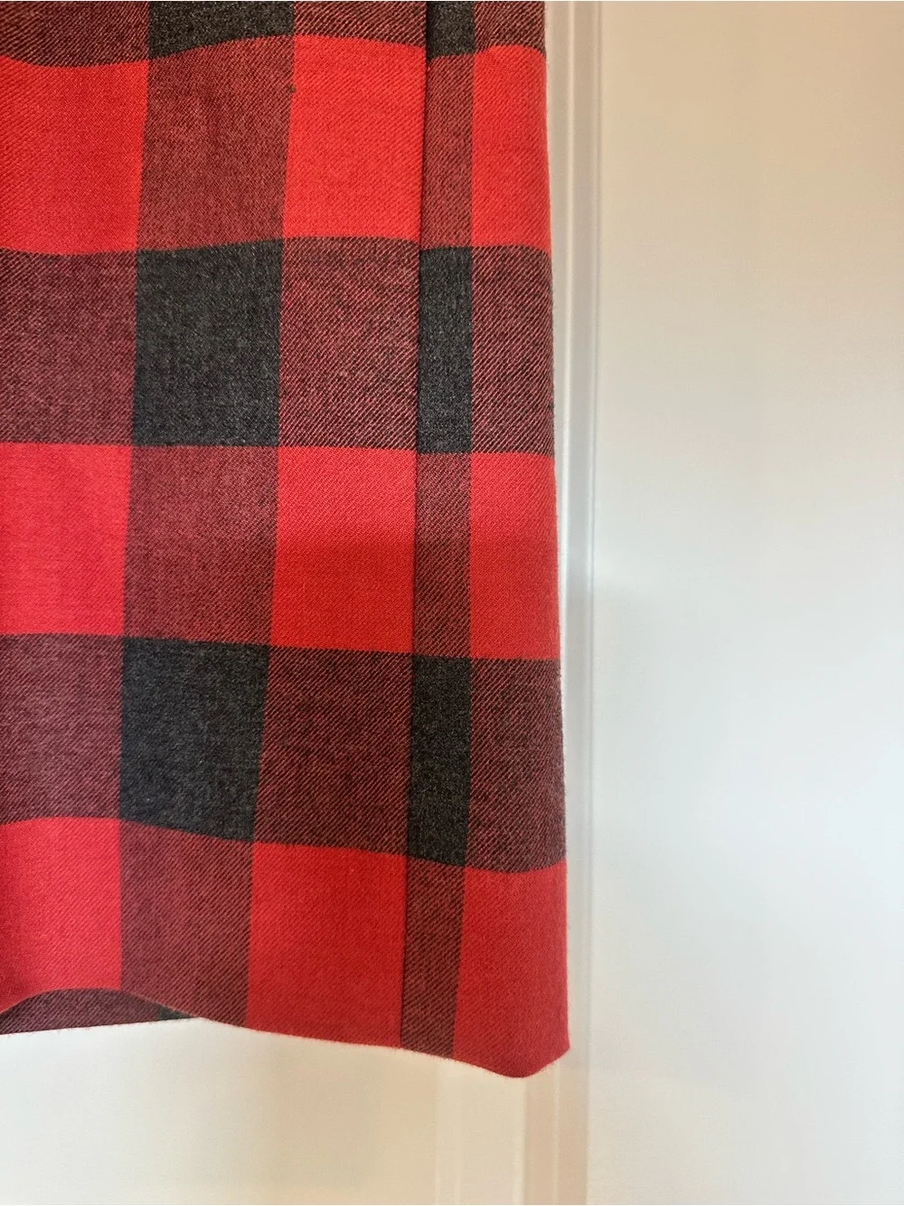 J. Crew Buffalo Plaid Mini Skirt